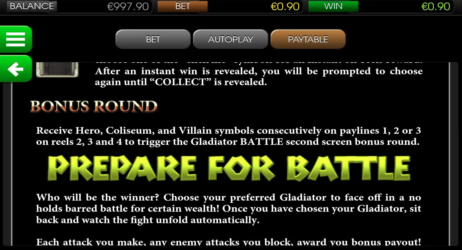 Gladiator - BetSoft