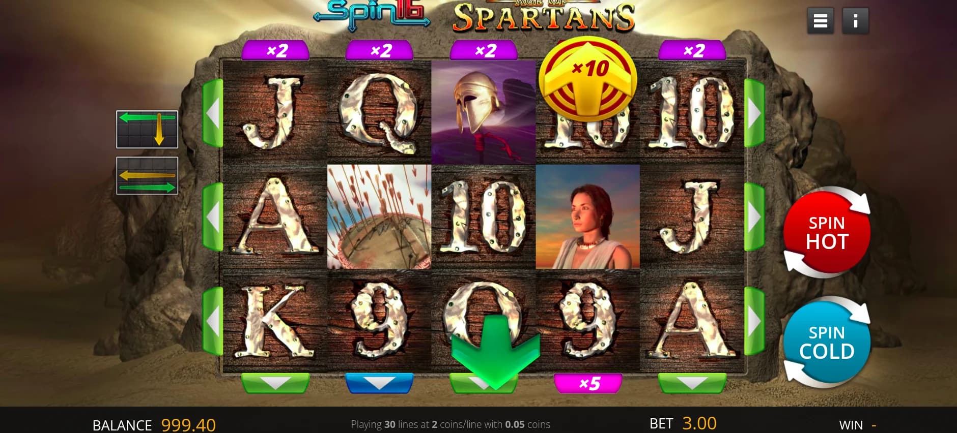 Age of Spartans Spin 16 - Genii