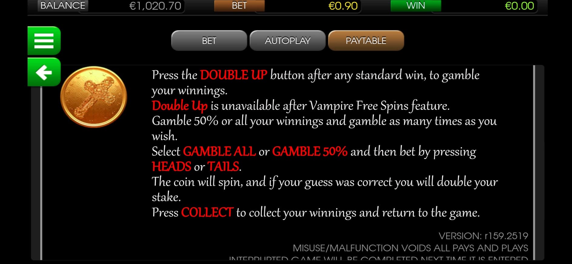 Blood Eternal - BetSoft