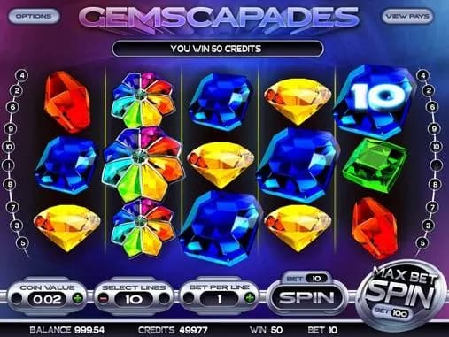 Gemscapades - BetSoft