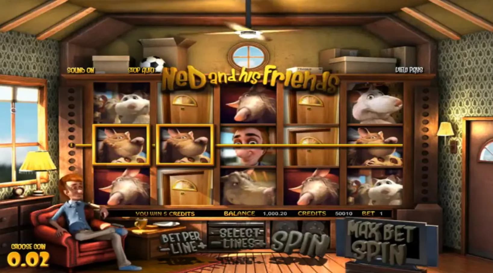 Ned and His Friends - Betsoft