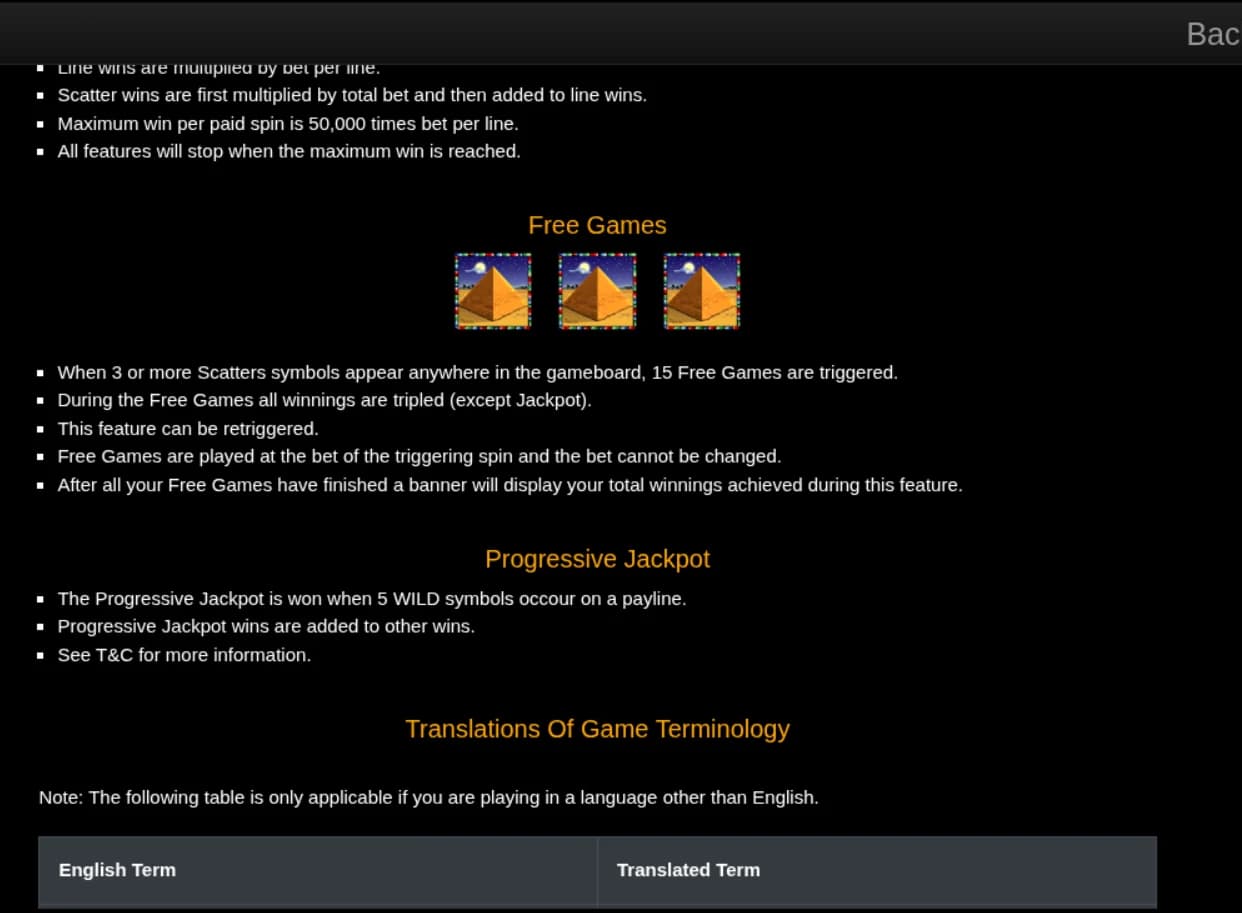 Cleopatra’s Gold - Realtime Gaming RTG