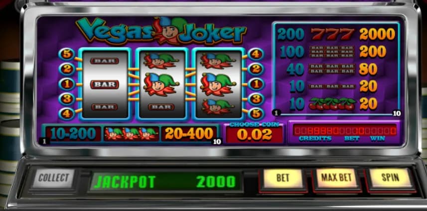 Vegas Joker - Betsoft