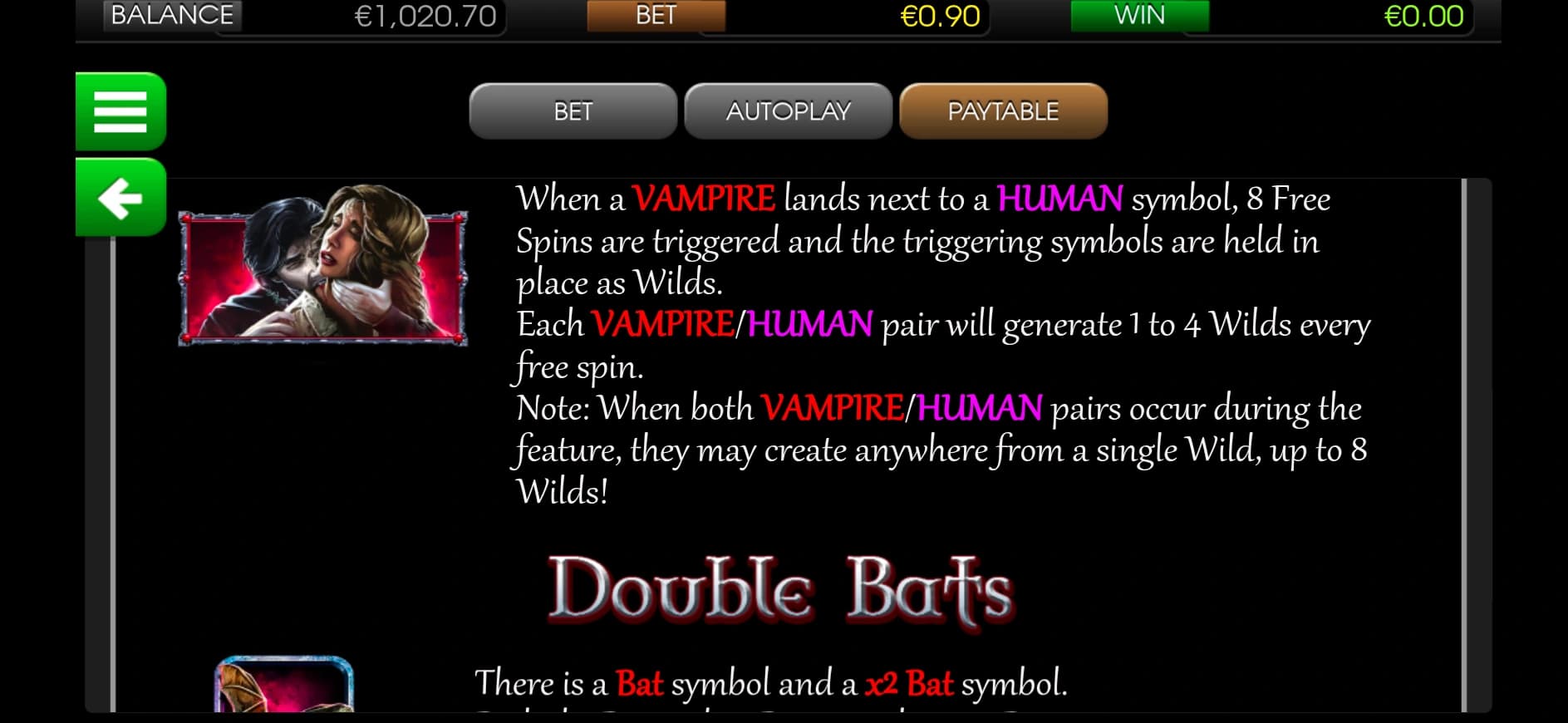 Blood Eternal - BetSoft
