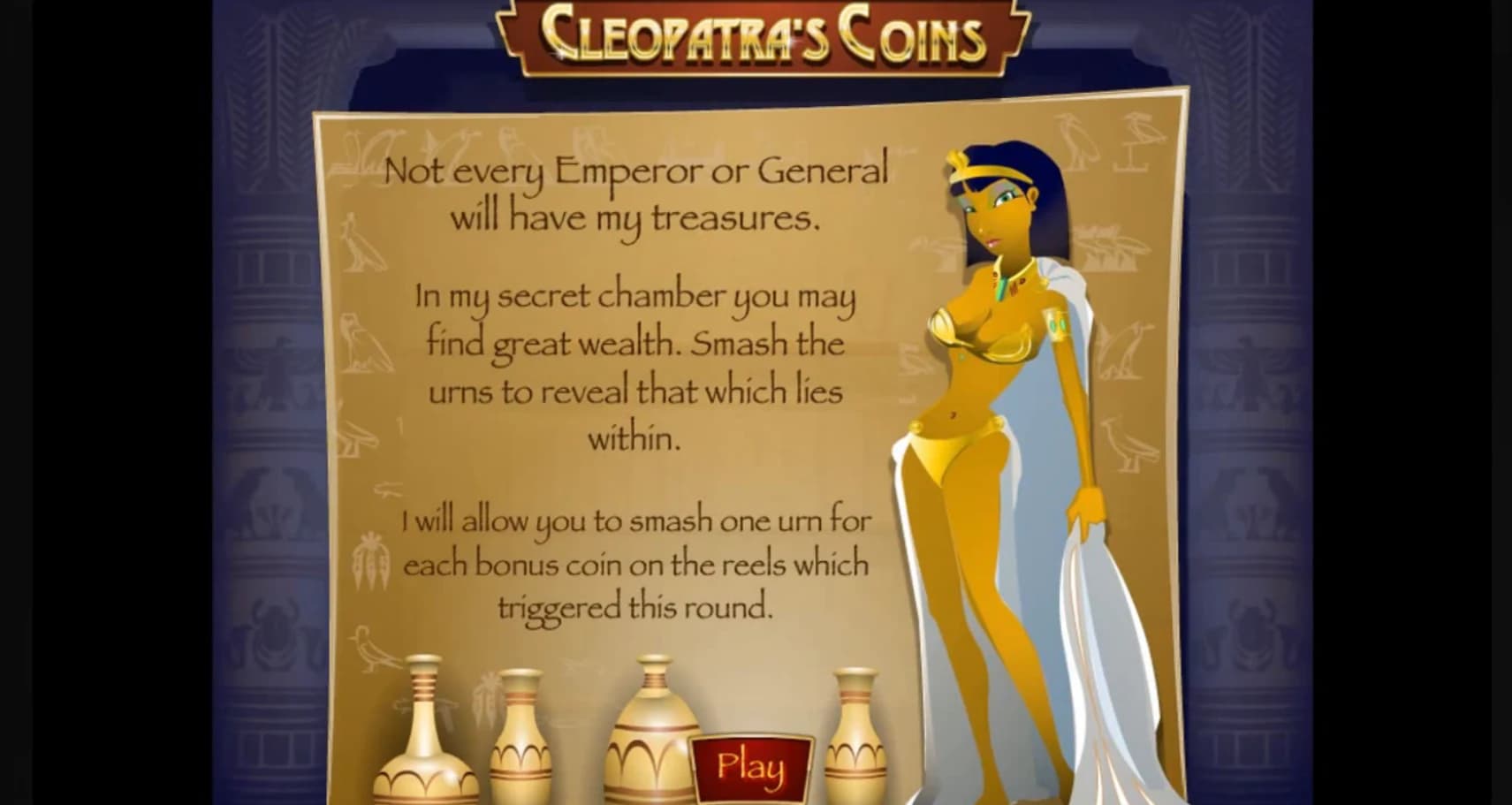 Cleopatra's Coins - Rival Gaming