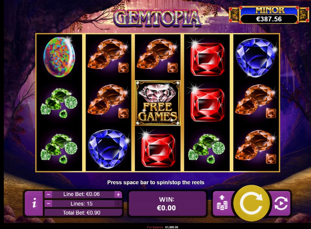 Gemtopia - Realtime Gaming RTG